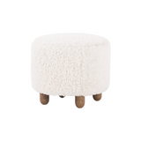 Ainsley Ottoman Round ottoman Four Hands