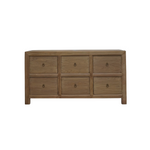 Reid 6 drawer Reclaimed Wood Sideboard 7 - FURNITURE - sideboard/cabinet Hauer Market Natural