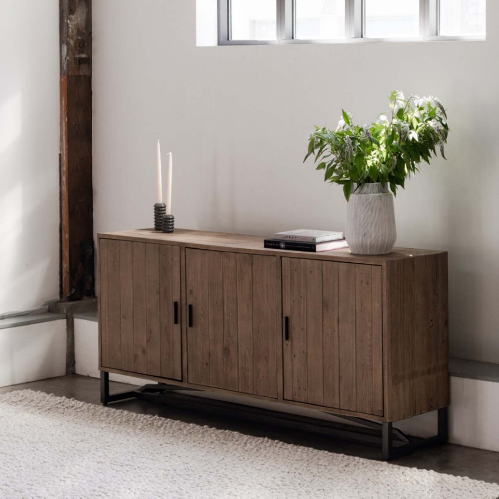 Sonny Sideboard - Natural 7 -FURNITURE - sideboard/cabinet Moe's Furniture
