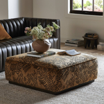 Sinclair Square Ottoman-36" FURNITURE - ottoman Four Hands