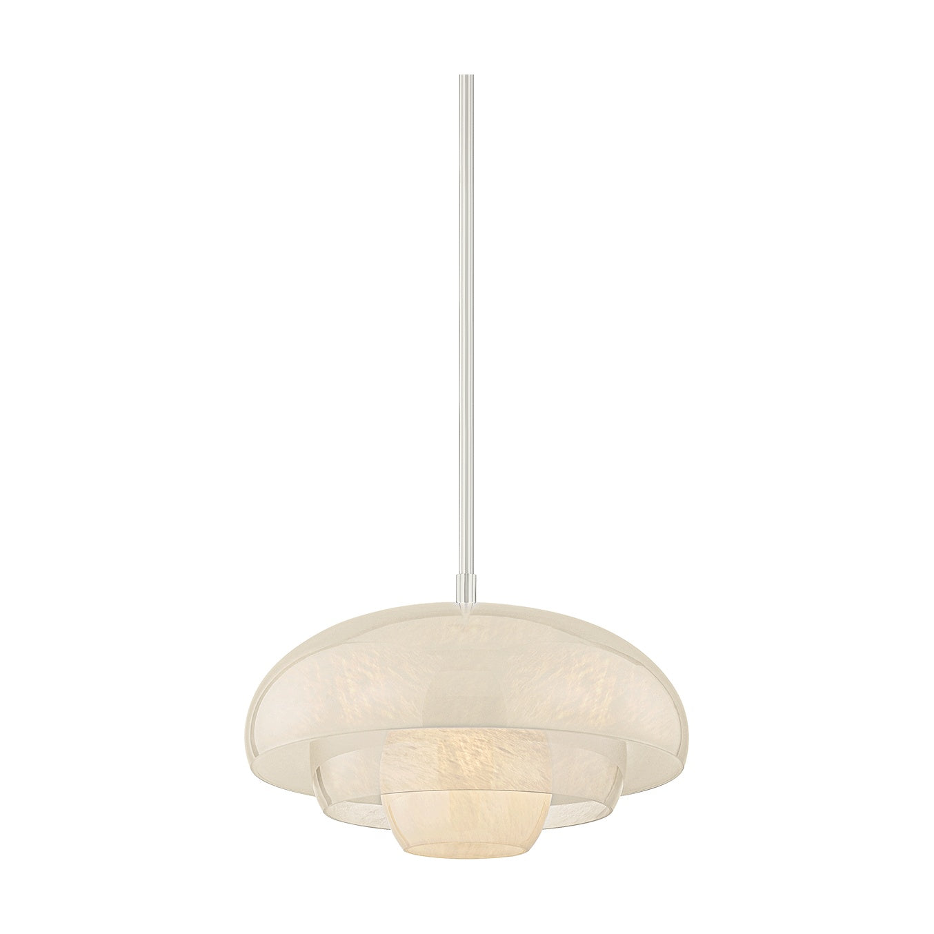 Auburndale Pendant LIGHTING - Pendant Hudson Valley Lighting Polished Nickel