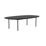 River Oval Coffee Table 4 - d - FURNITURE - coffee table - oval EQ3 Black Oak