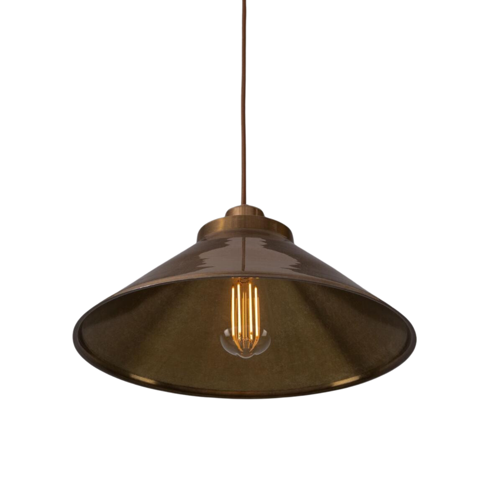 Rio Vintage Brass Pendant LIGHTING - pendant Mullan Lighting