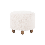 Ainsley Ottoman Round ottoman Four Hands