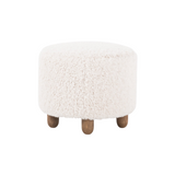 Ainsley Ottoman Round ottoman Four Hands