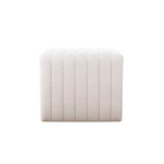IN STORE - Augustus Ottoman - Dover Crescent FURNITURE - in store Four Hands