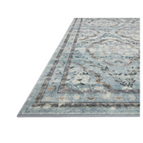 Rifle Paper Co. x Loloi Courtyard Chateau Blue Rug 3-patterned rugs Loloi