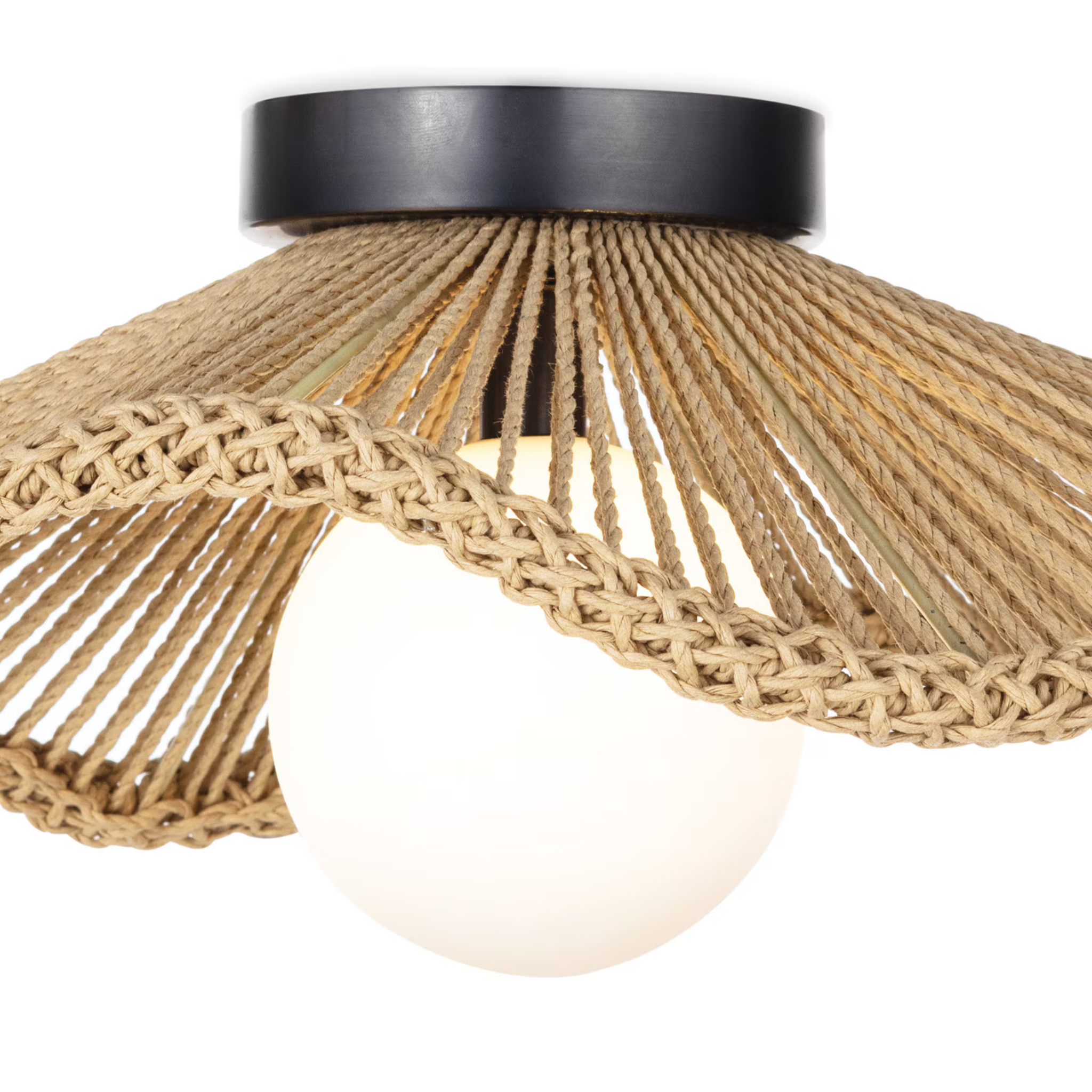 Provence Cafe Flush Mount - Rug & Weave