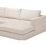 Cello Two-Piece Sectional with Right Arm Facing Chaise - Coda Beach 2 - a - FURNITURE - sectional EQ3