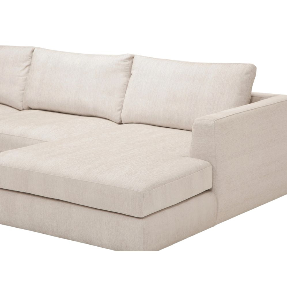 Cello Two-Piece Sectional with Right Arm Facing Chaise - Coda Beach 2 - a - FURNITURE - sectional EQ3