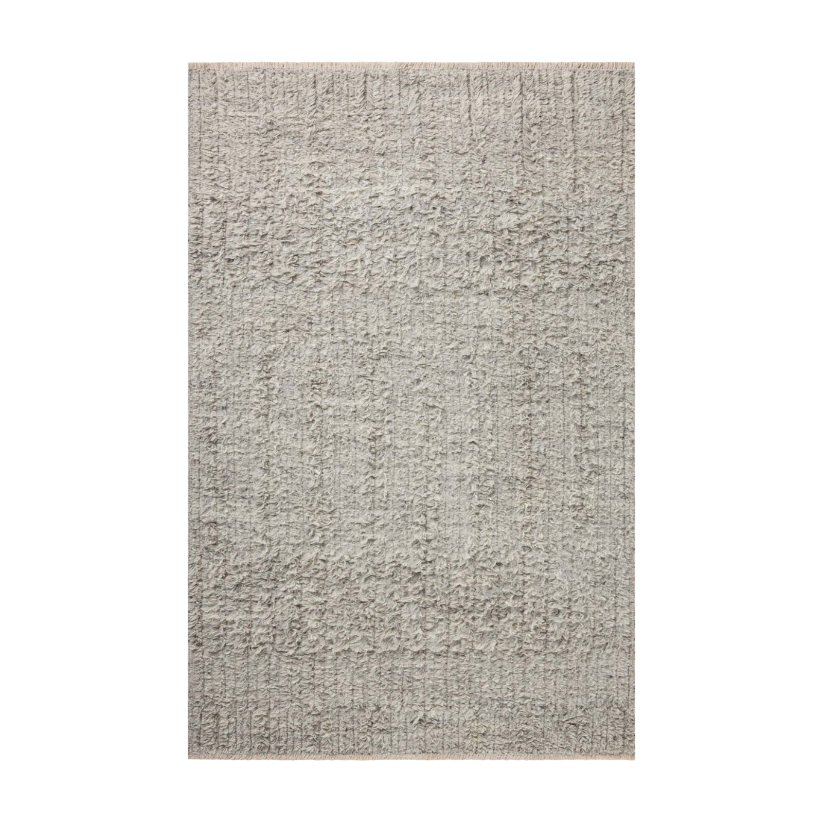 Brigette Romanek x Loloi Dana Grey Rug 1- RUGS - wool Loloi