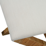 FLOOR MODEL - Taffeta Small Bench FURNITURE - floor model Uttermost