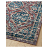 Rifle Paper Co. x Loloi Courtyard Chateau Red Rug 3-patterned rugs Loloi