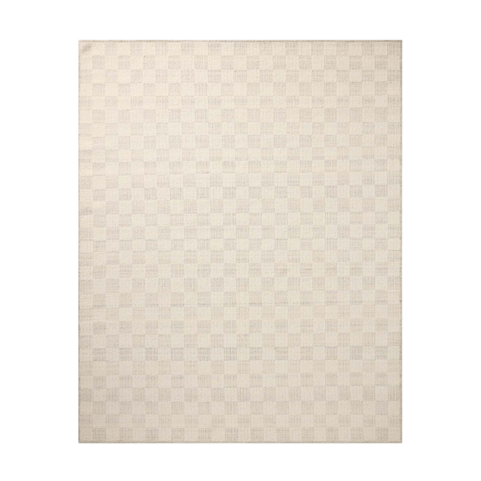 Brigette Romanek x Loloi Knox Ivory / Silver Rug 1- RUGS - wool Loloi