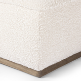 Sinclair Square Ottoman-21" FURNITURE - ottoman Four Hands