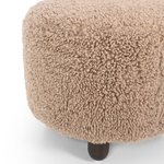 Ainsley Ottoman Round ottoman Four Hands
