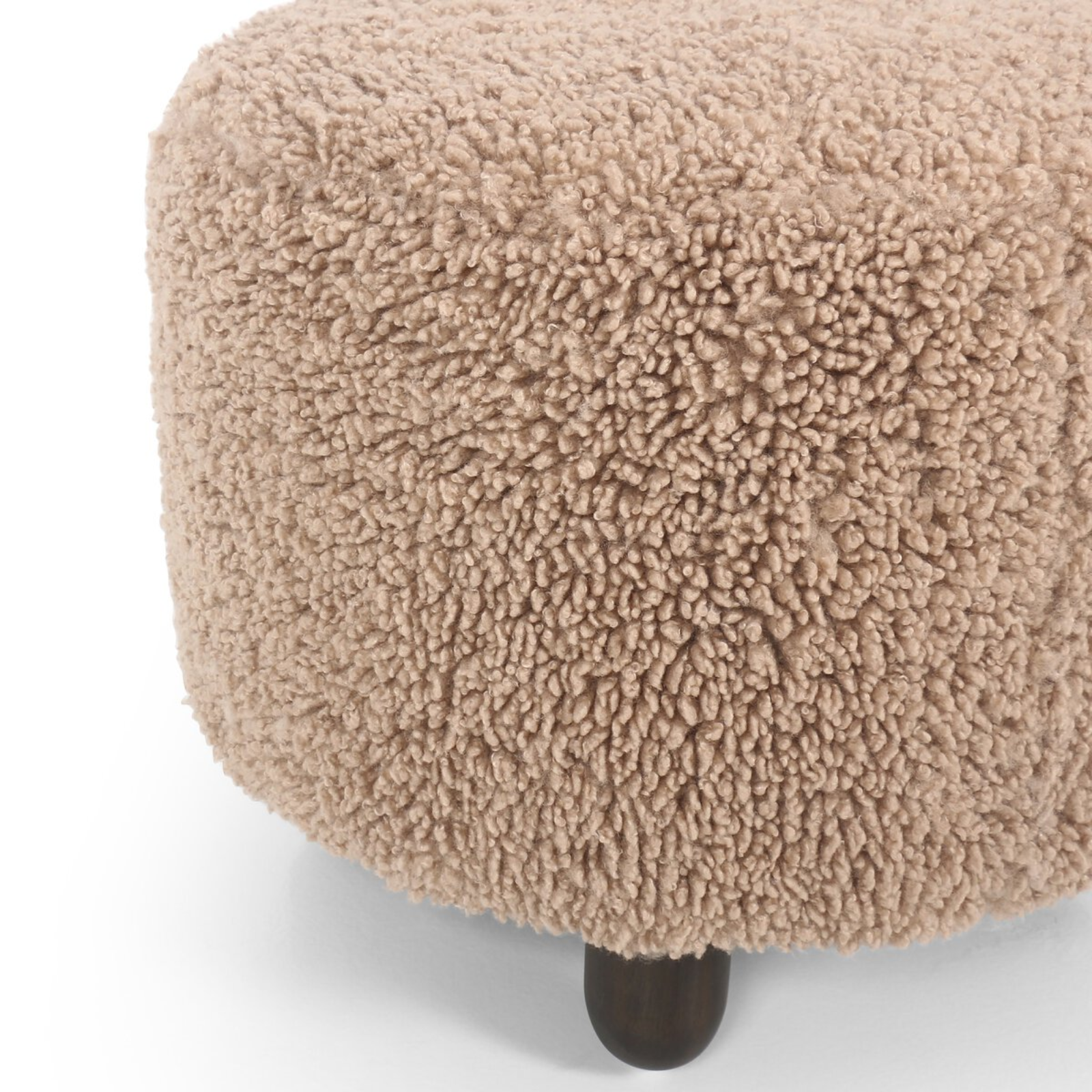 Ainsley Ottoman Round ottoman Four Hands