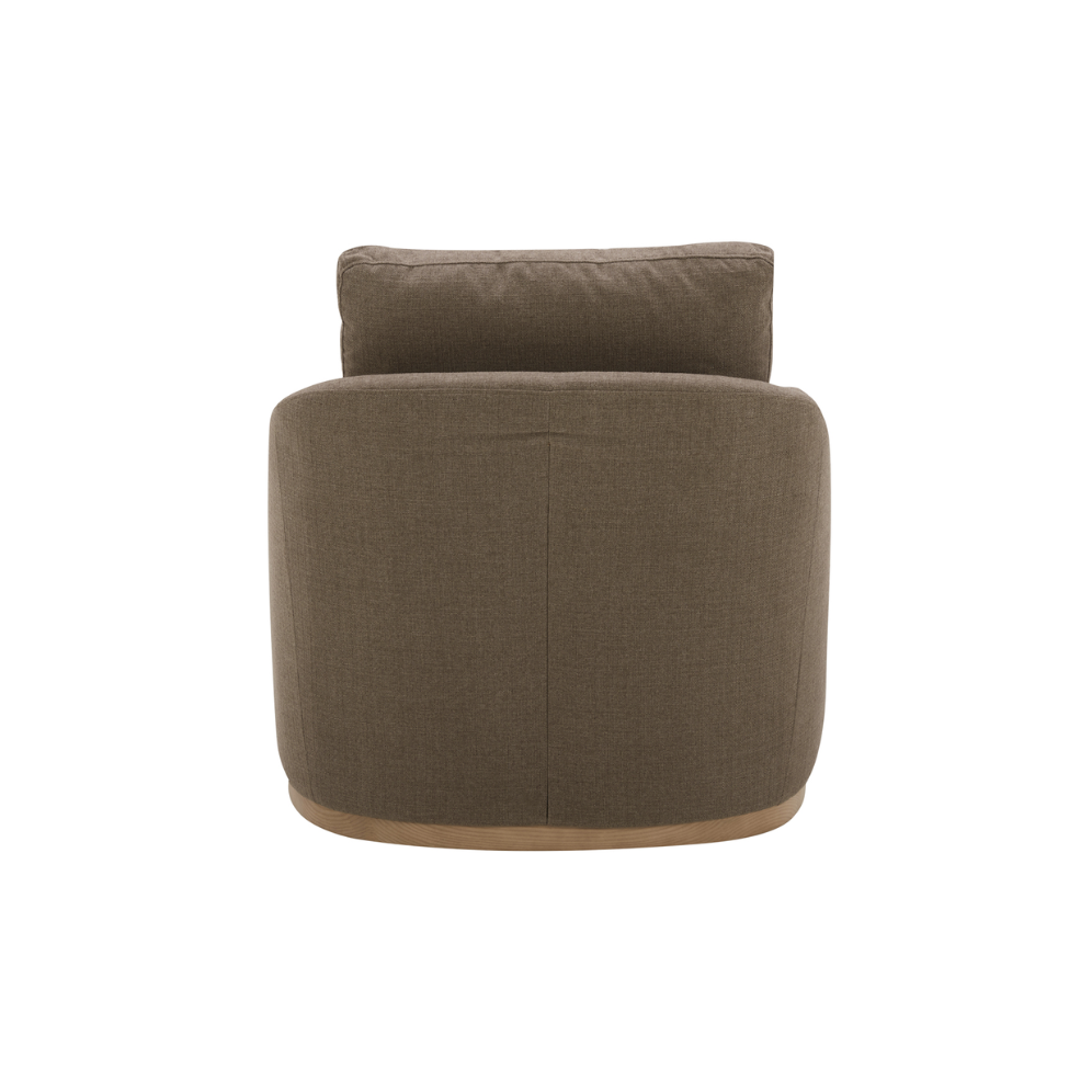 FLOOR MODEL - Lennyn Swivel Chair - Soft Taupe FURNITURE - floor model Moe's Furniture