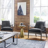 Marlow Mod Pedestal Table FURNITURE - side table Four Hands