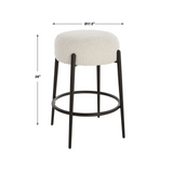 FLOOR MODEL - Ariella Counter Stool FURNITURE - floor model Uttermost