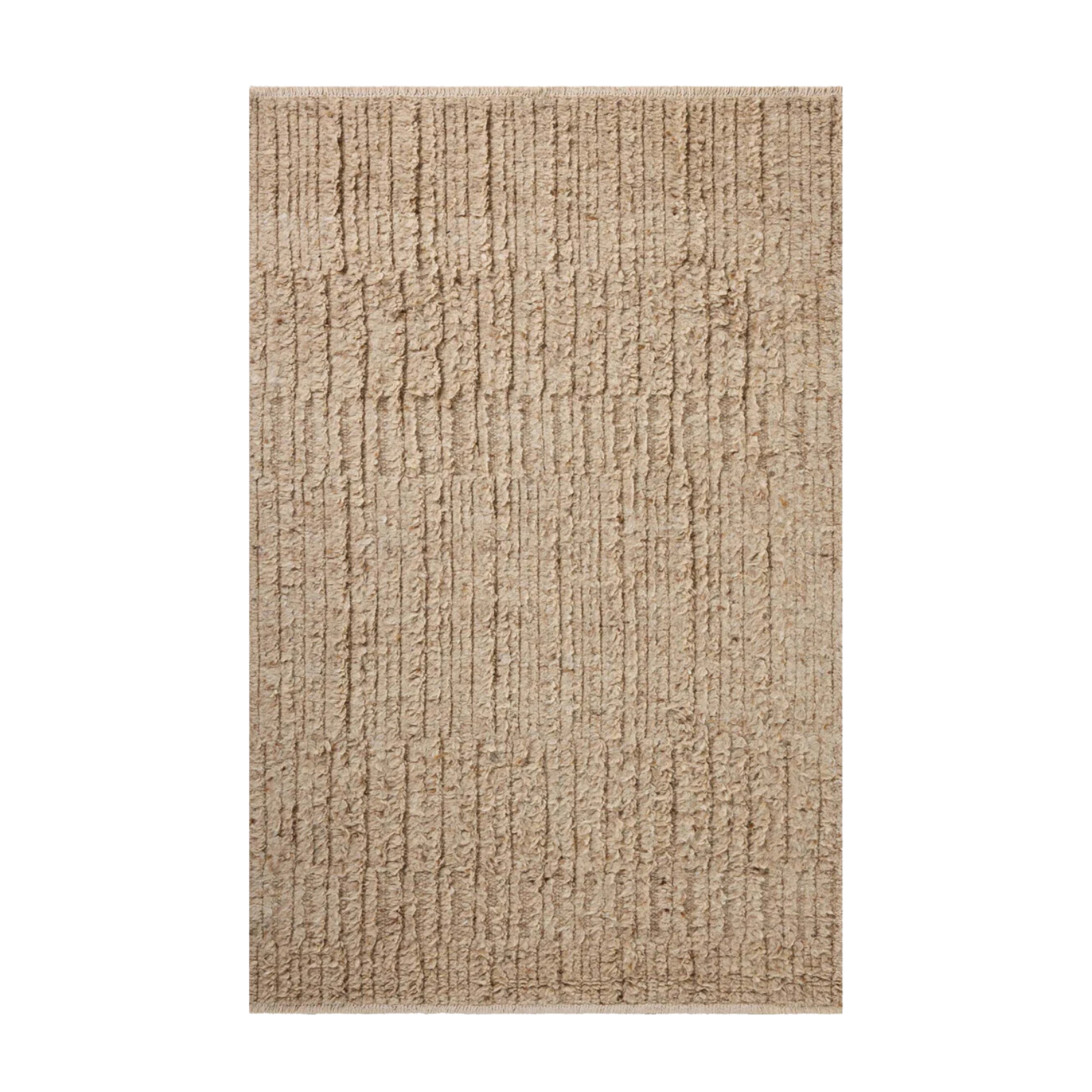 Brigette Romanek x Loloi Dana Sand Rug 1- RUGS - wool Loloi