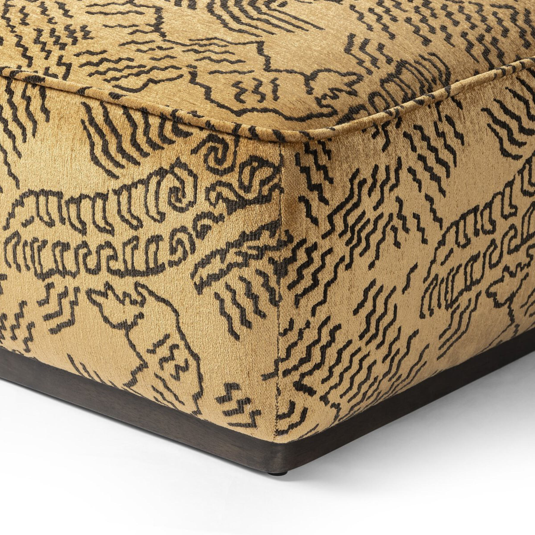 Sinclair Square Ottoman-36" FURNITURE - ottoman Four Hands