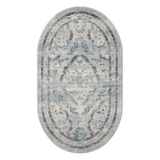 Rifle Paper Co. x Loloi Courtyard Chateau Blue Rug 3-patterned rugs Loloi