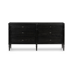 Toulouse 6 Drawer Dresser 16 - FURNITURE - dresser Four Hands Distressed Black