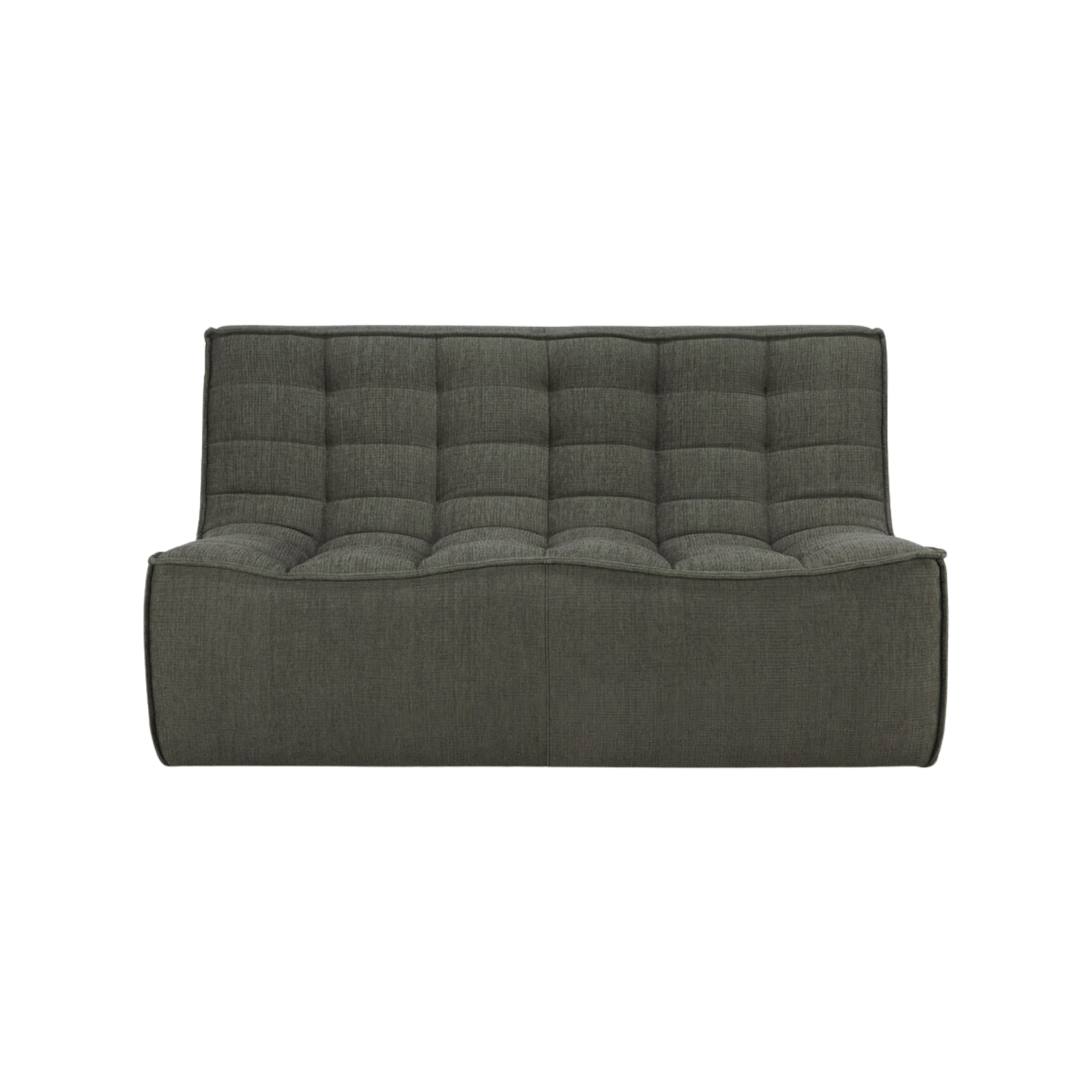 N701 Sofa 1 - a - FURNITURE - sofa Ethnicraft Moss 2 Seater