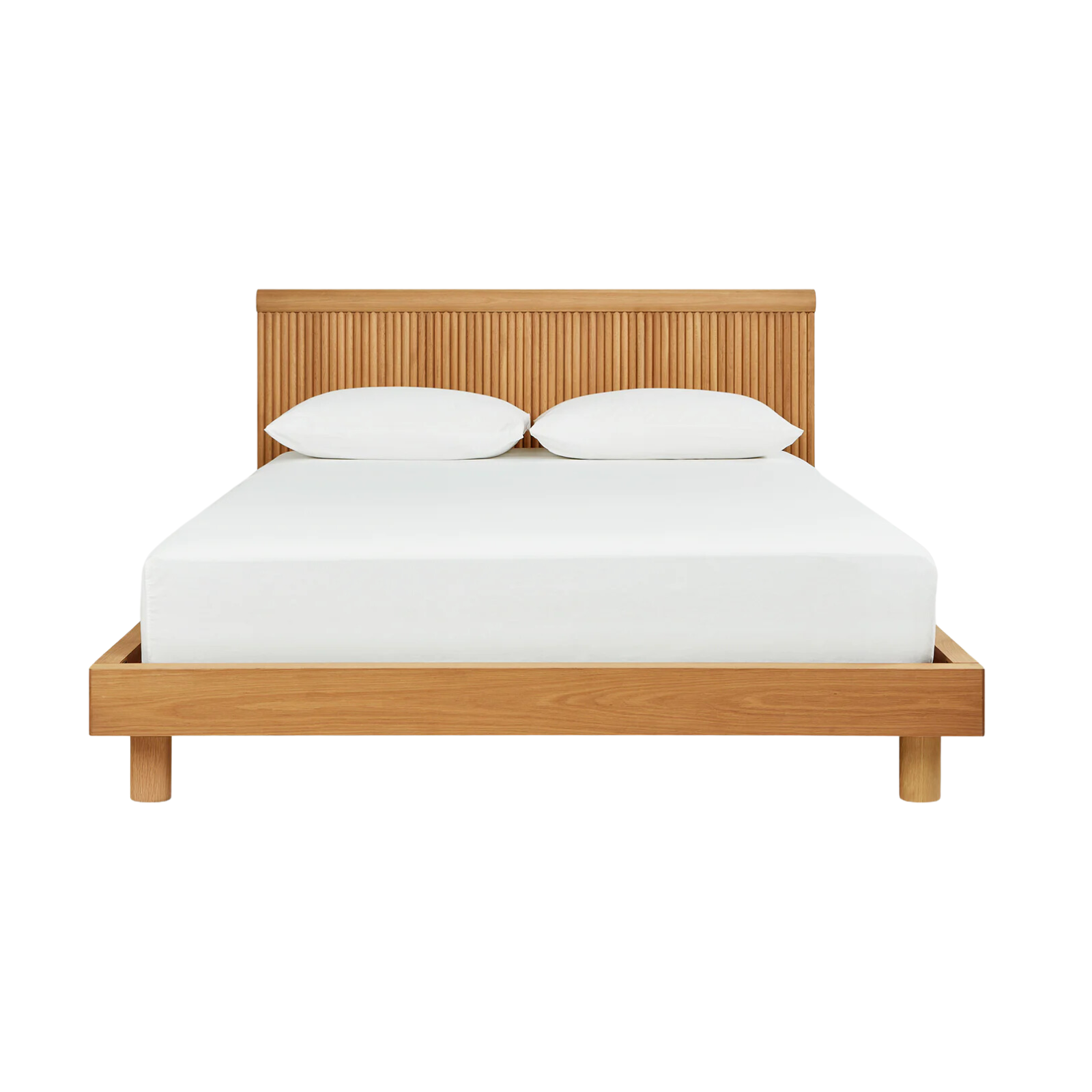 Gus* Odeon Bed 13 - FURNITURE - bed Gus White Oak Queen