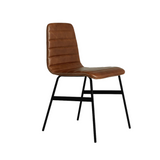 Gus* Modern Lecture Chair - Set of 2 10 - c - FURNITURE - chair Gus Saddle Brown Leather