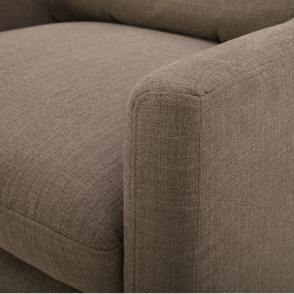 FLOOR MODEL - Lennyn Swivel Chair - Soft Taupe FURNITURE - floor model Moe's Furniture