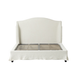 Mary Slipcover Bed 13 - FURNITURE - bed Four Hands