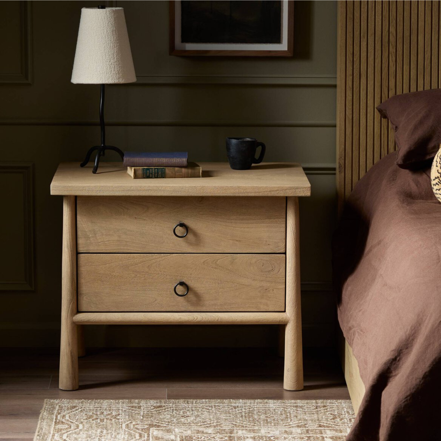 Freddie Nightstand - Rug & Weave