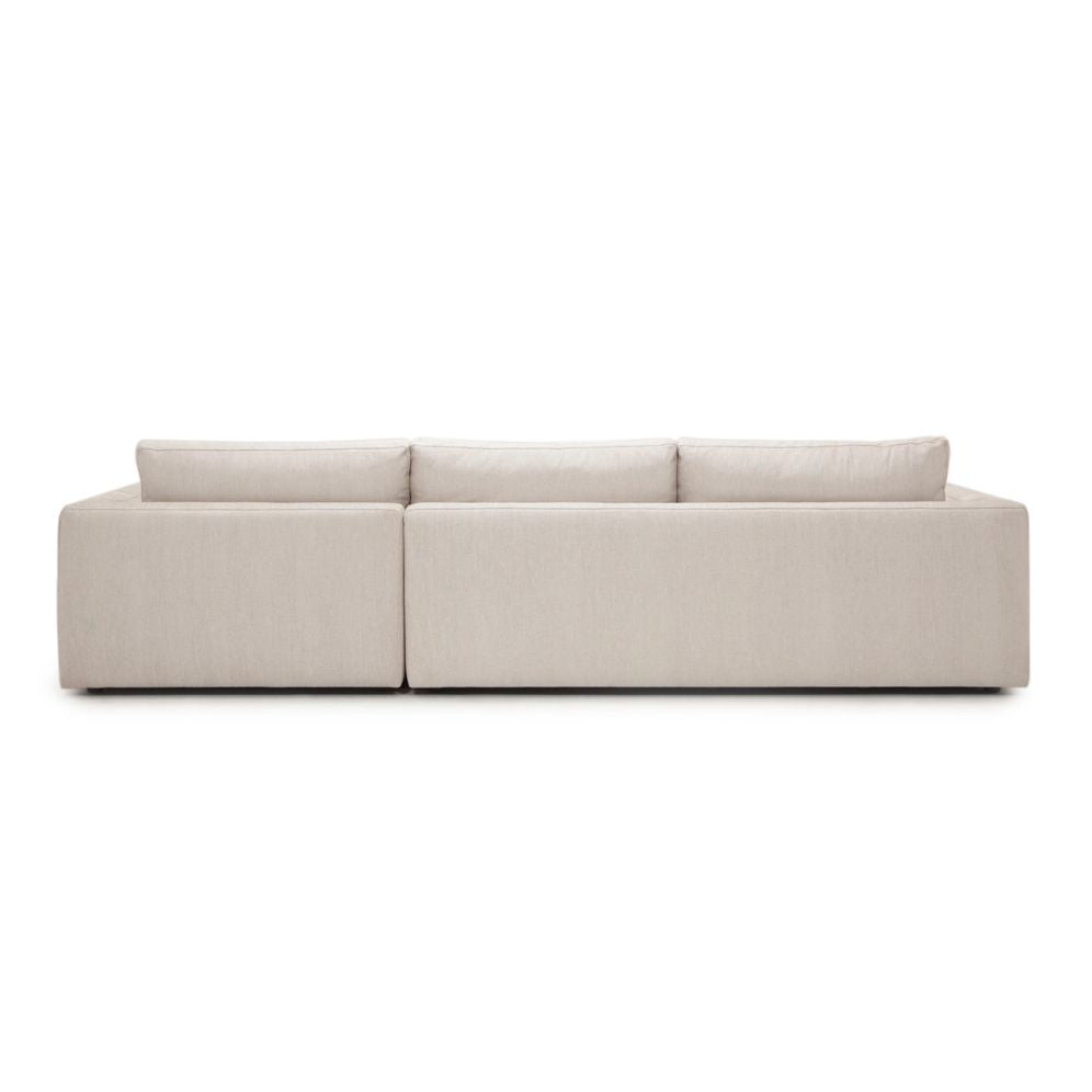 Cello Two-Piece Sectional with Right Arm Facing Chaise - Coda Beach 2 - a - FURNITURE - sectional EQ3