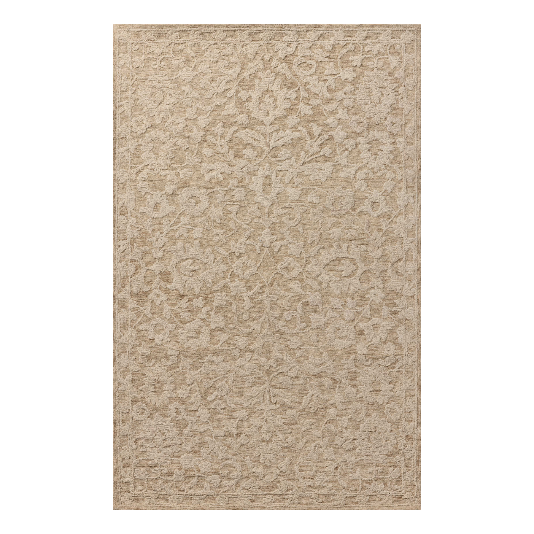 Loloi Prudence Clay / Ivory Rug Rugs Loloi