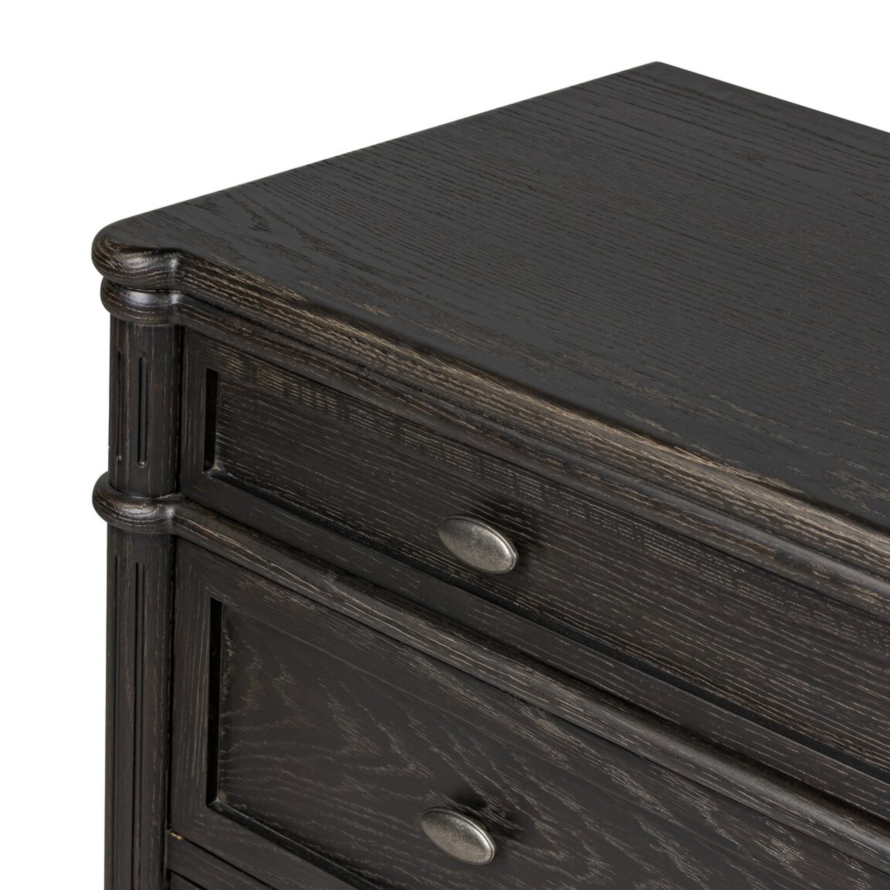 Toulouse Dresser - Distressed Black - Rug & Weave