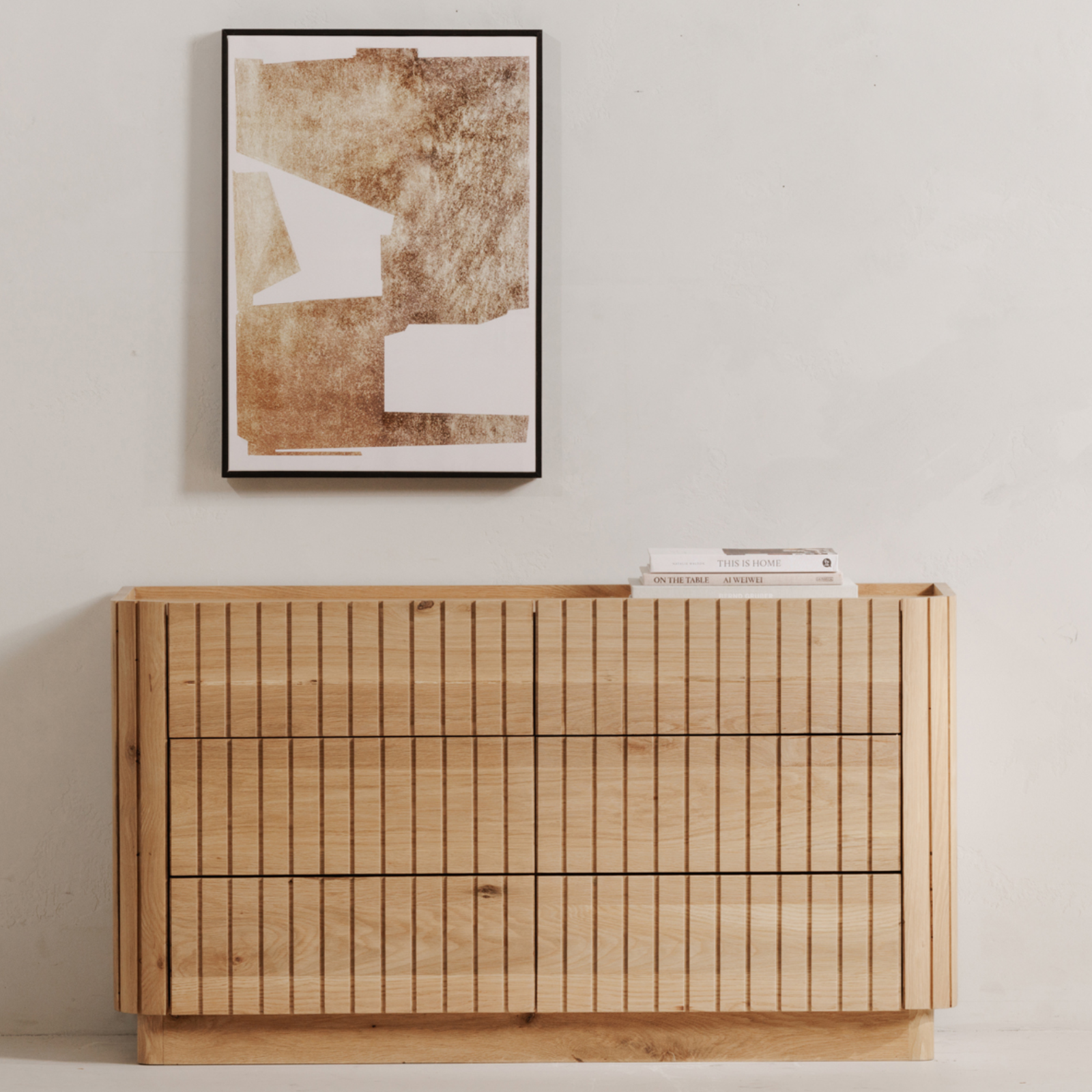 Penelope 6 Drawer Dresser Moe's Furniture