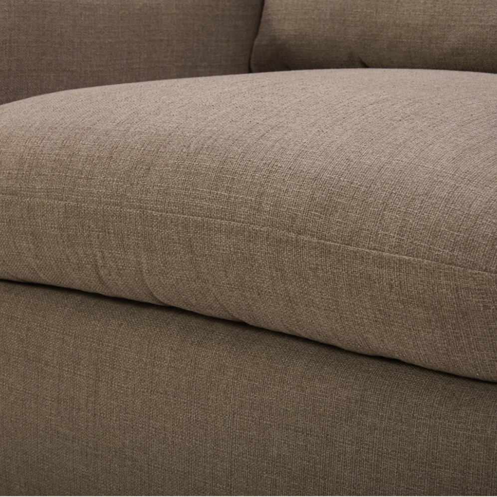 FLOOR MODEL - Lennyn Swivel Chair - Soft Taupe FURNITURE - floor model Moe's Furniture