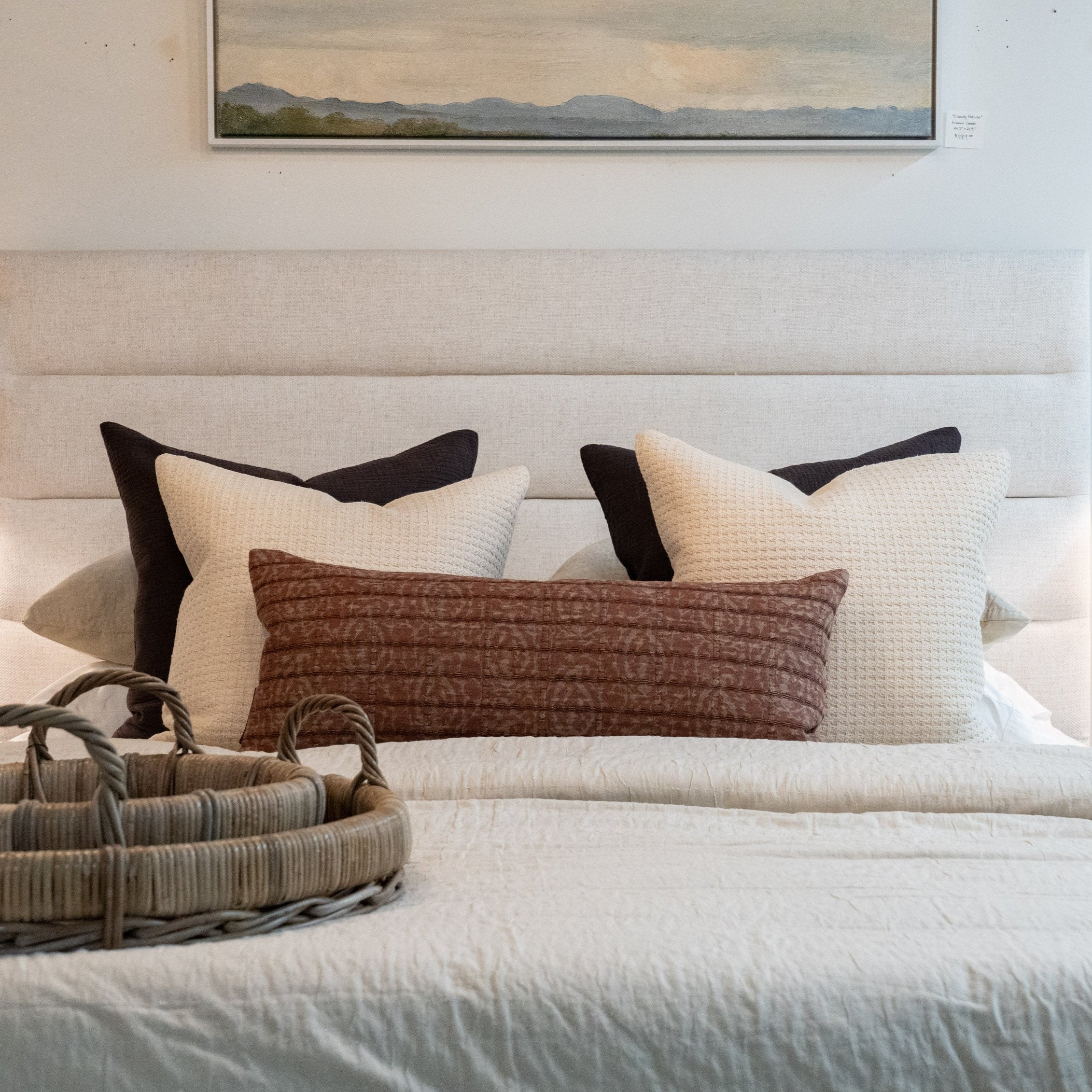 IN-STORE Jean Stoffer x Loloi Cinnamon Pillow 1 - PILLOWS - essentials Loloi