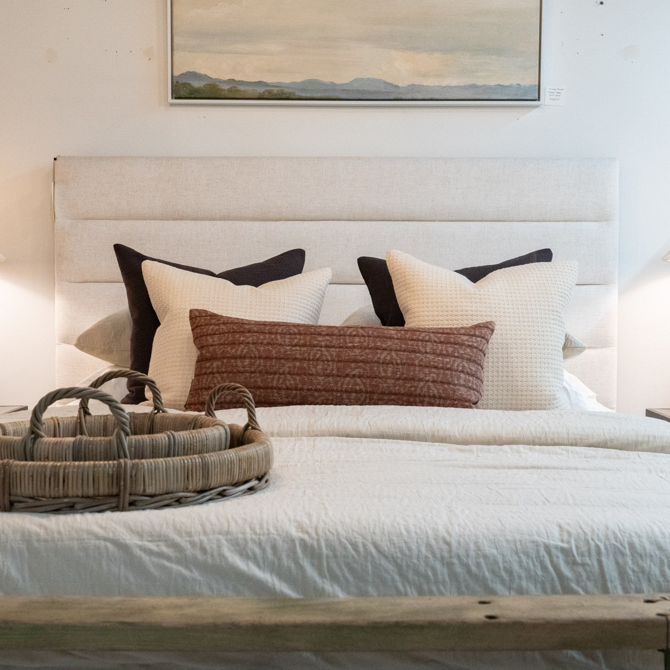 IN-STORE Jean Stoffer x Loloi Cinnamon Pillow 1 - PILLOWS - essentials Loloi