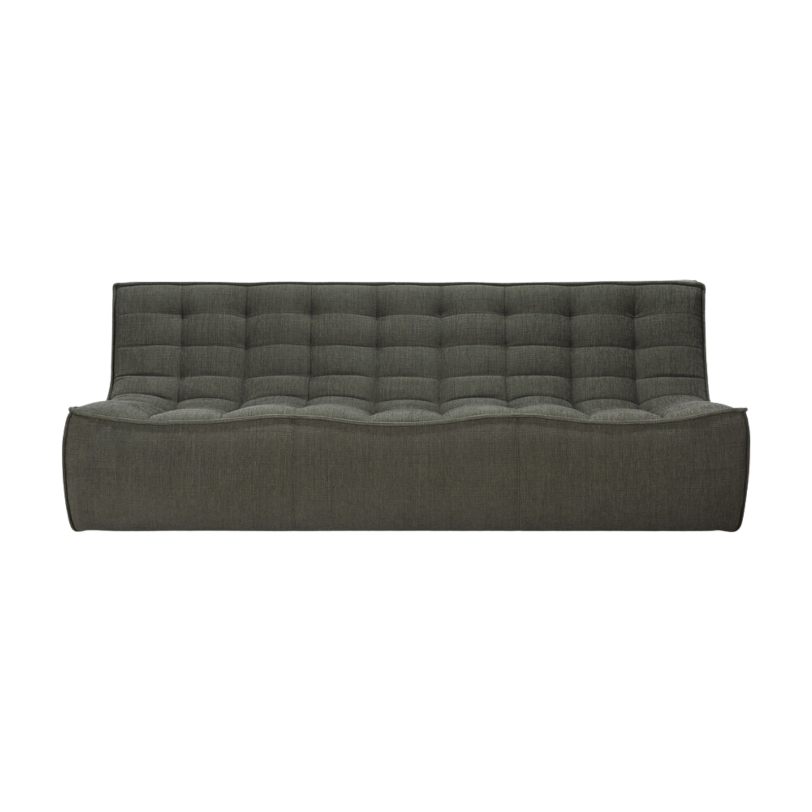 N701 Sofa 1 - a - FURNITURE - sofa Ethnicraft Moss 3 Seater