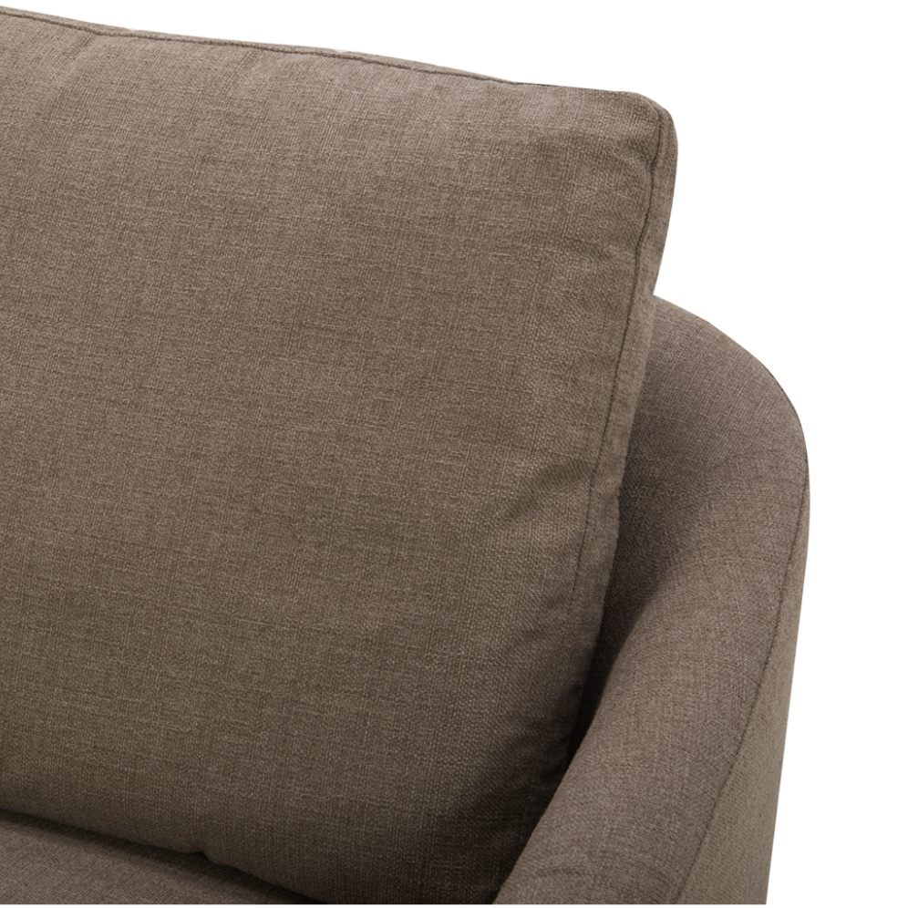 FLOOR MODEL - Lennyn Swivel Chair - Soft Taupe FURNITURE - floor model Moe's Furniture