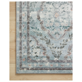 Rifle Paper Co. x Loloi Courtyard Chateau Blue Rug 3-patterned rugs Loloi