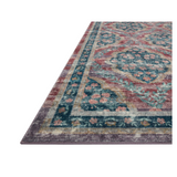 Rifle Paper Co. x Loloi Courtyard Chateau Red Rug 3-patterned rugs Loloi