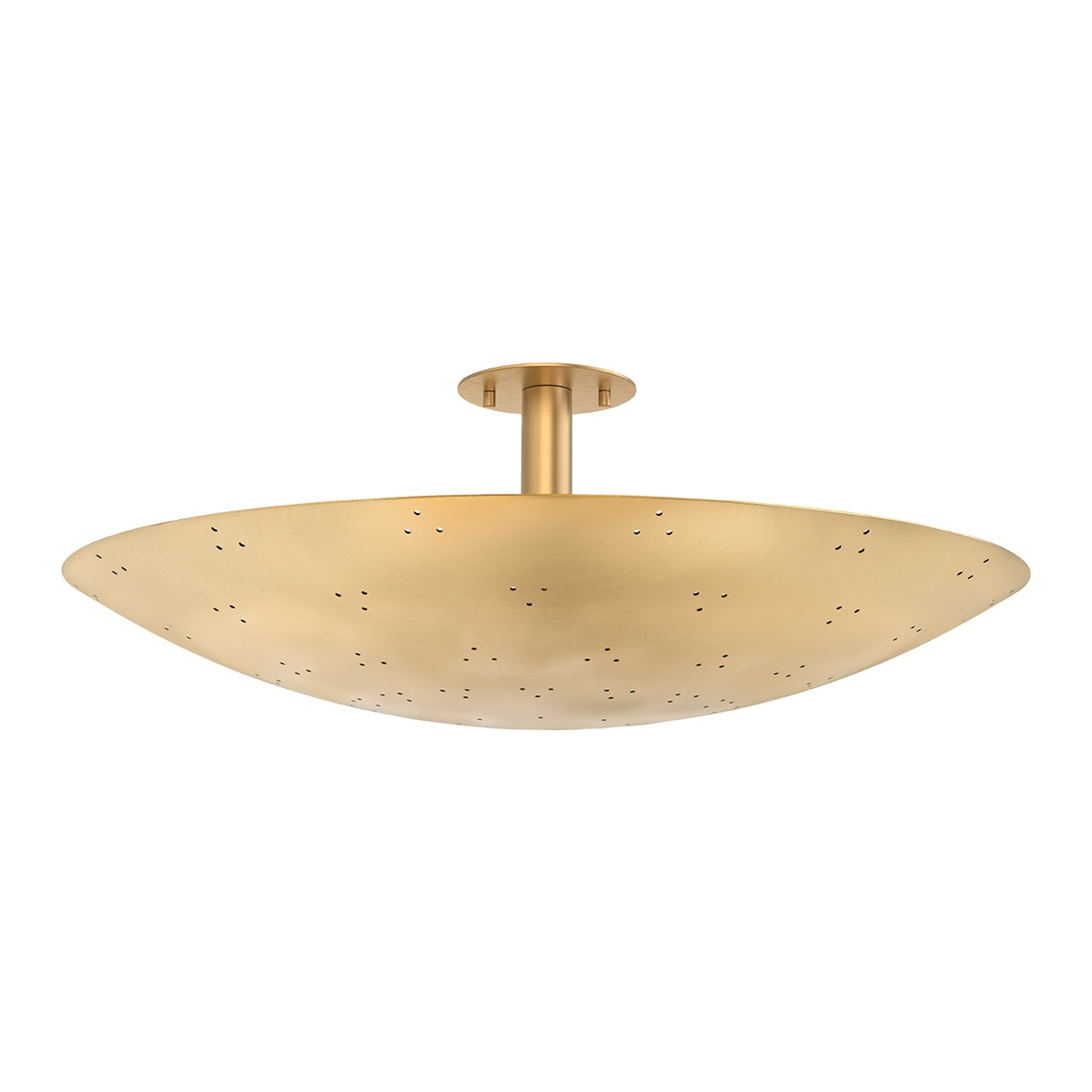 Bern Flush Mount LIGHTING - Flush Mount Hudson Valley Lighting Vintage Brass/bronze Medium