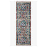 Rifle Paper Co. x Loloi Courtyard Chateau Red Rug 3-patterned rugs Loloi