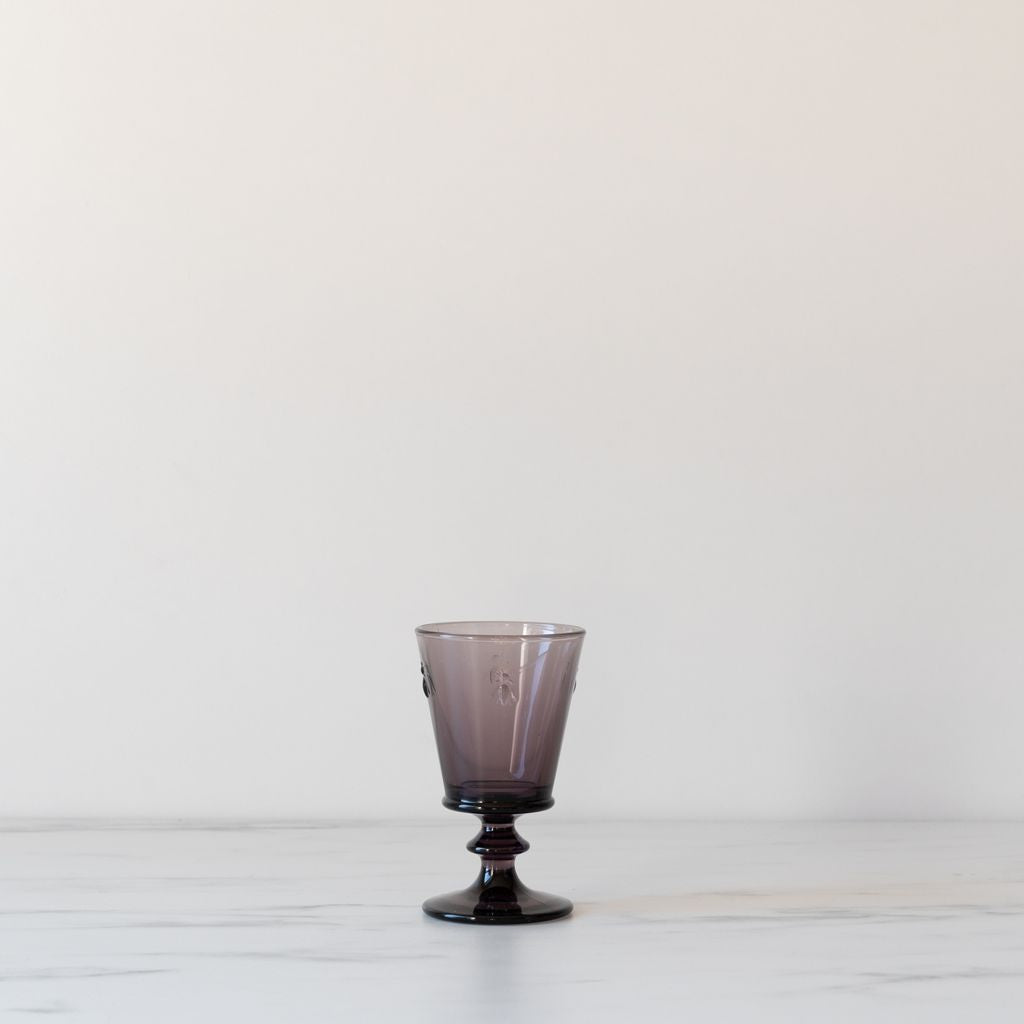 La Rochere Bee Wine Glass wine glass David Shaw Aubergine