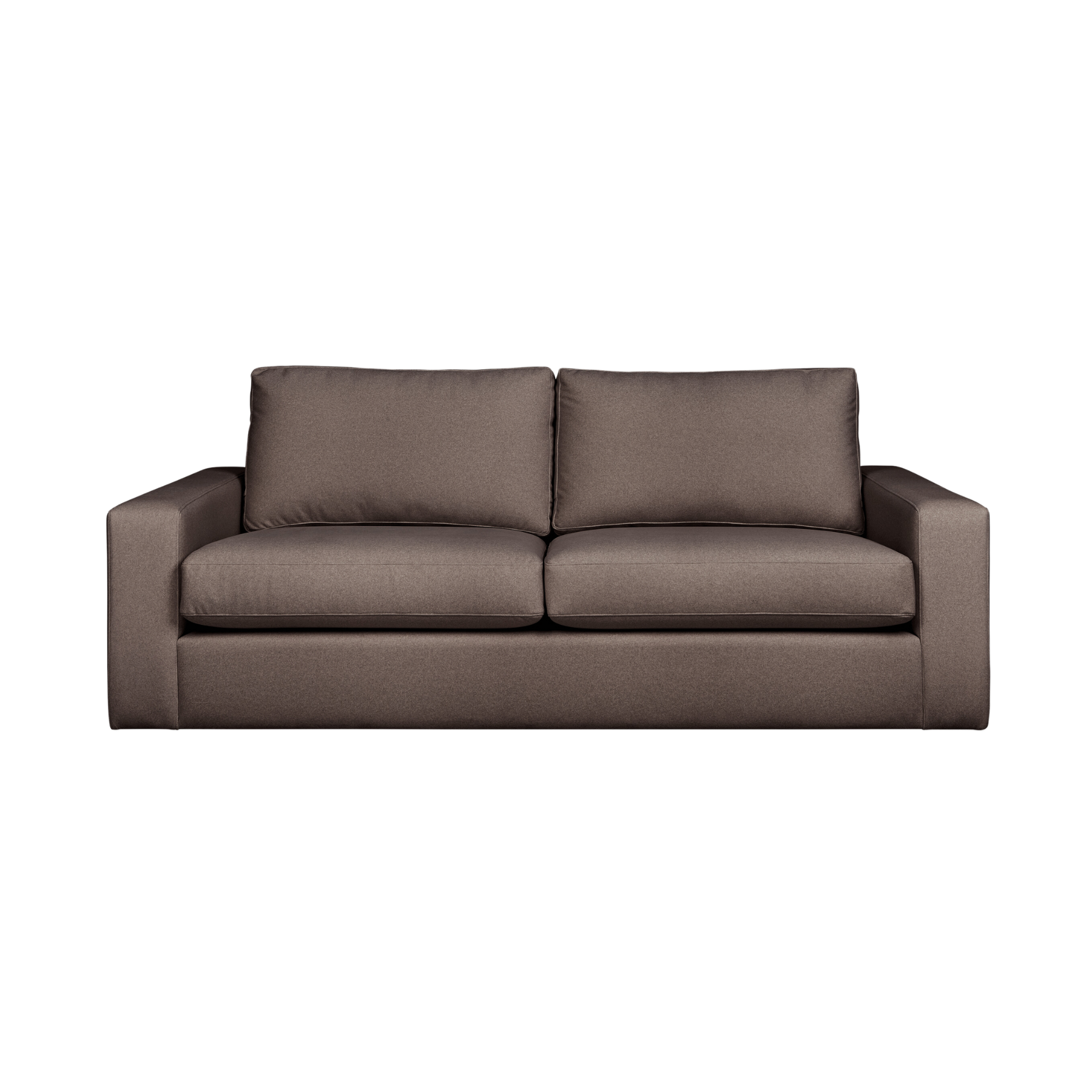 Gus* Modern Ashdale 84" Sofa Sofas Gus Merino Carob