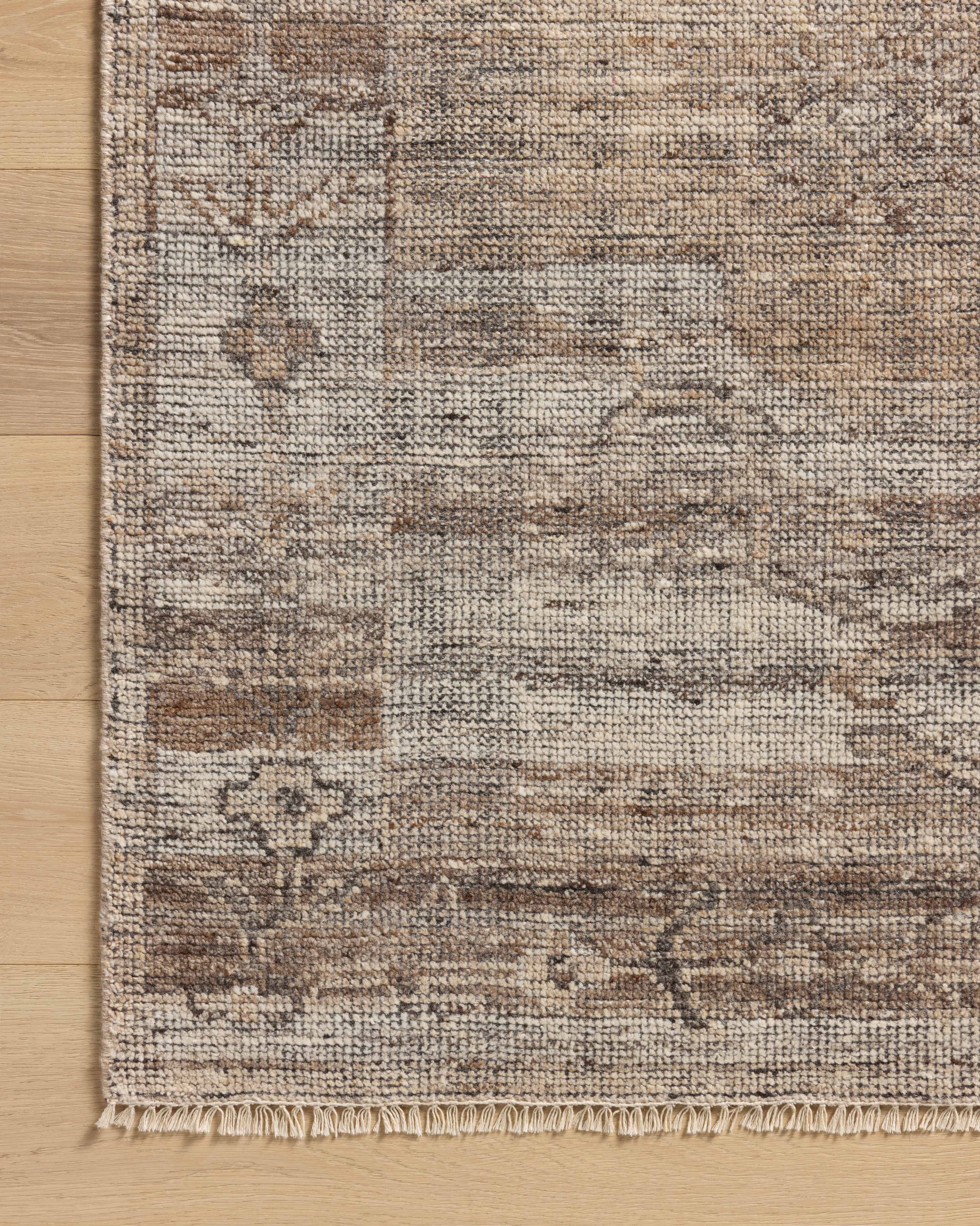 Magnolia Home by Joanna Gaines x Loloi Abigail Mocha / Smoke RUGS - neutral rugs Loloi